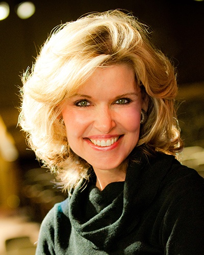 Keynote Speaker Vicki Hitzges smiling in turtleneck (Headshot)